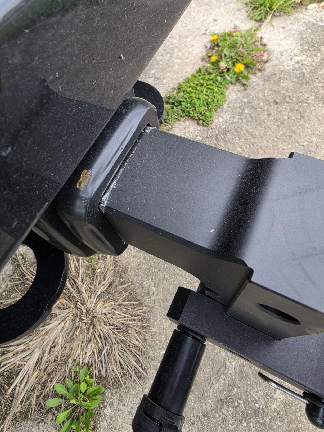 Kingfun Adjustable Trailer Hitch - Drop Hitch 2 Inch Receiver 6