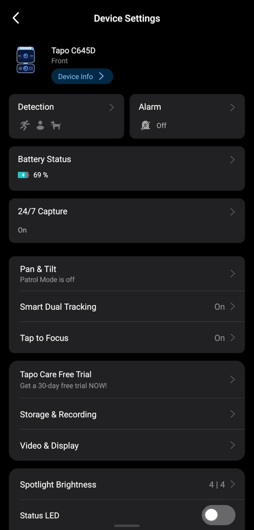 Tapo 2K Dual Lens Pan/Tilt Security Battery Camera w/Solar, C645D KIT | 165° Wide-Angle + 6mm Telephoto, Free Person/Vehicle Detection, 360° Pan, SD/Cloud Storage, Works w/Alexa & Google customer photo 2