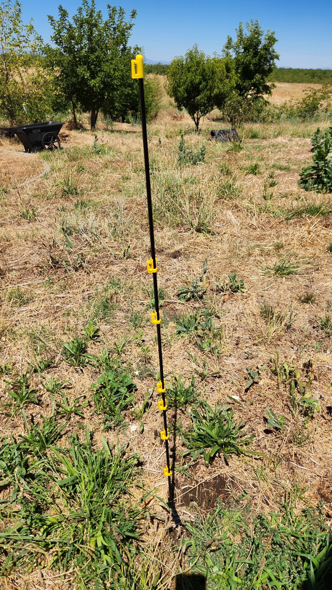 50 PCS Electric Fence Posts, 3/8