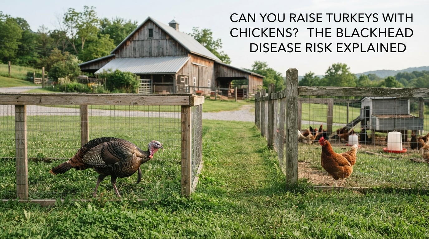 Can You Raise Turkeys With Chickens? The Blackhead Disease Risk Explained