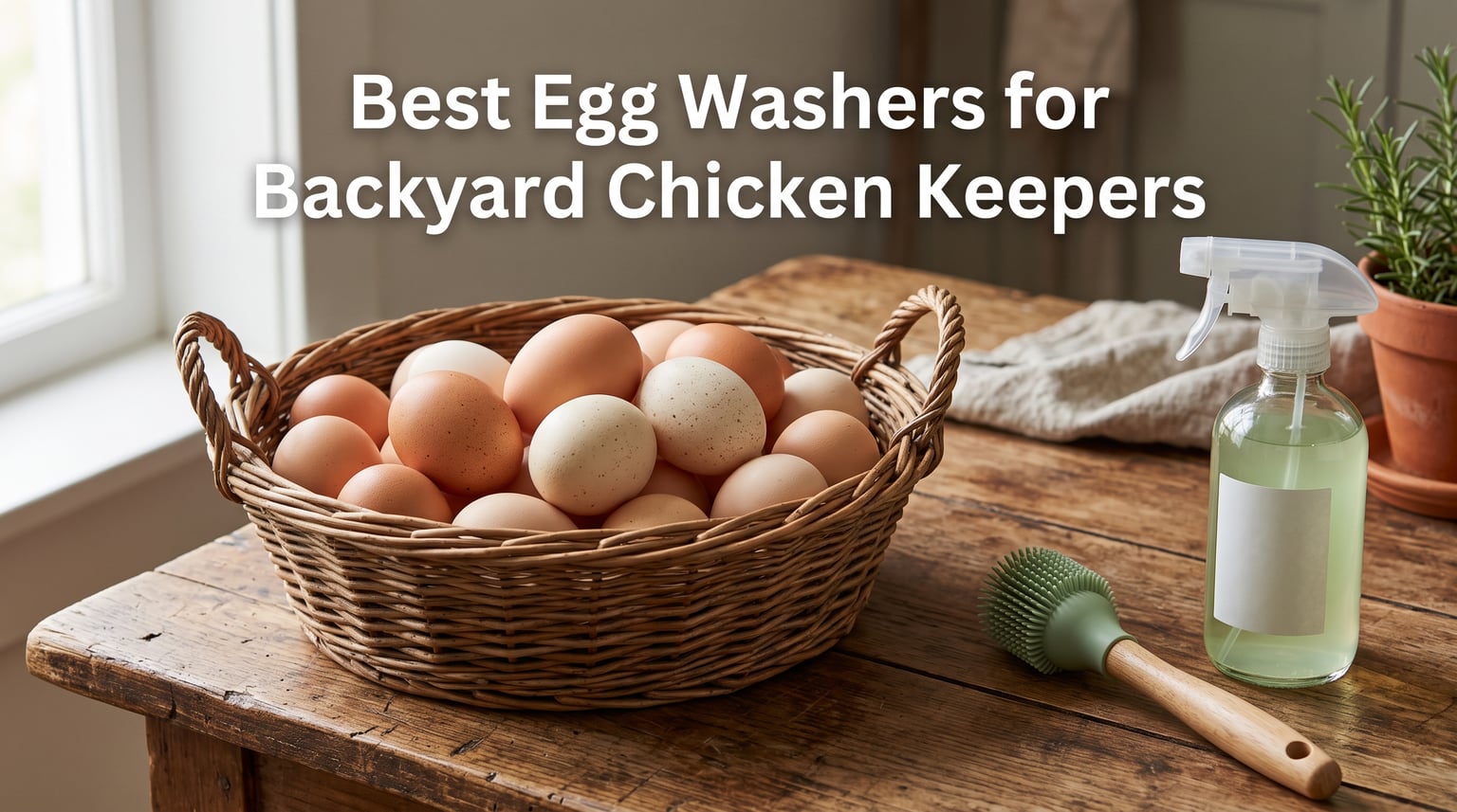 Best Egg Washers for Backyard Chicken Keepers