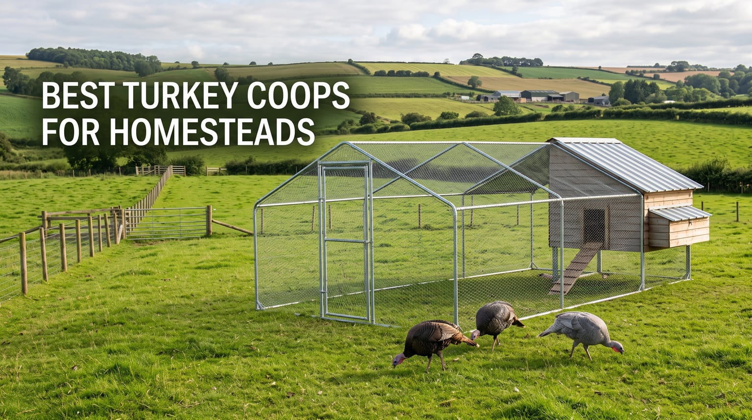 Best Turkey Coops for Homesteads