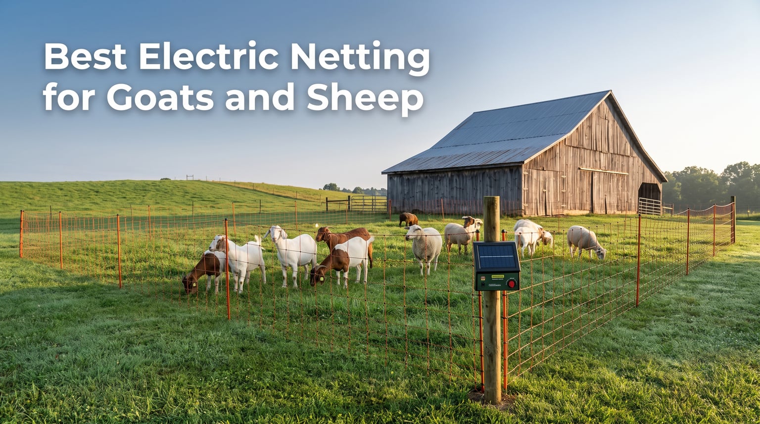 Best Electric Netting for Goats and Sheep