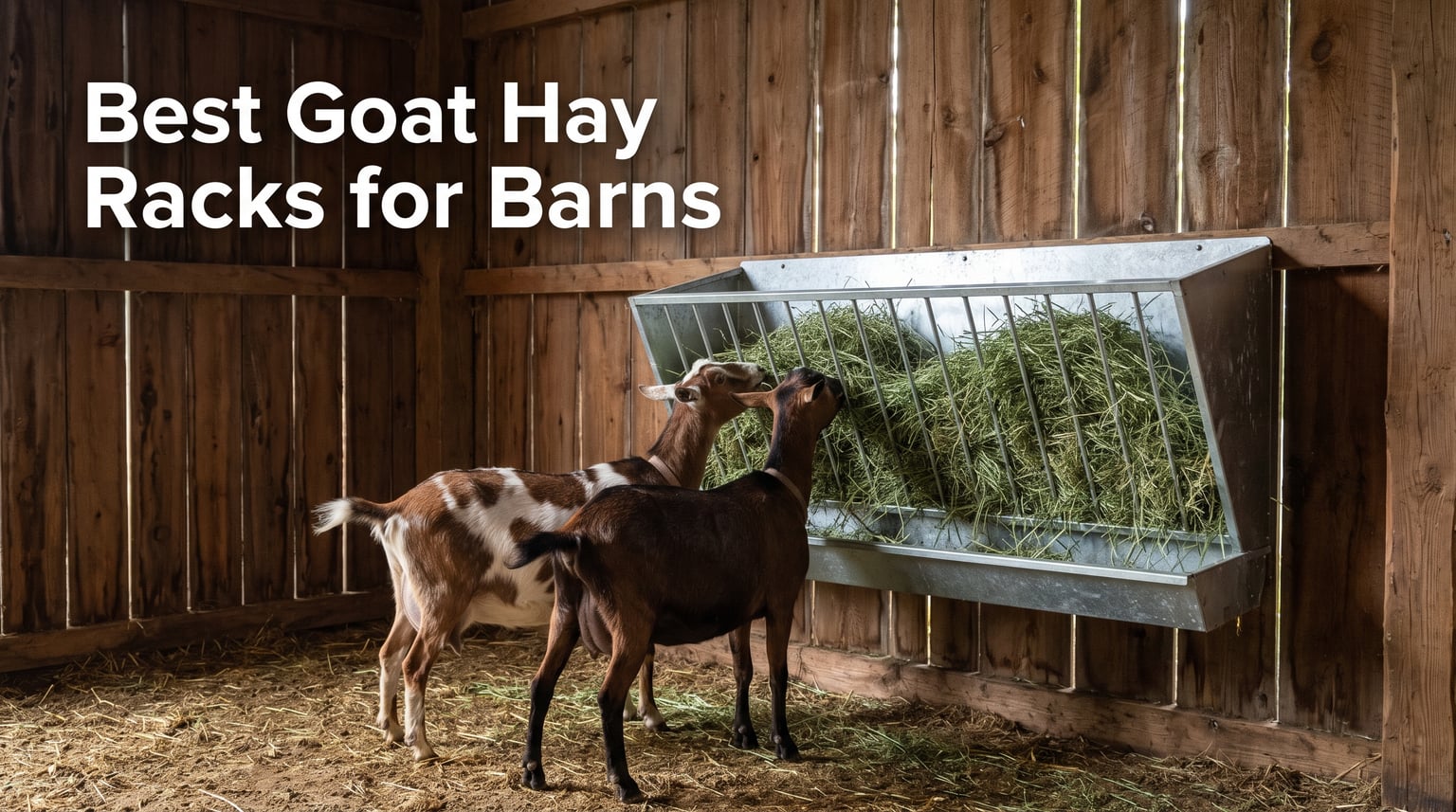 Best Goat Hay Racks for Barns