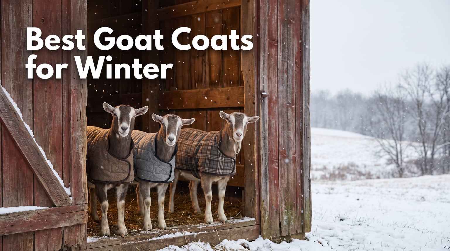 Best Goat Coats for Winter