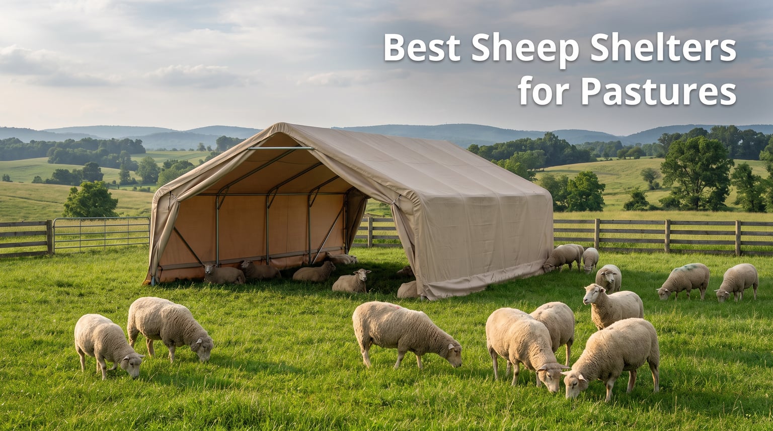 Best Sheep Shelters for Pastures