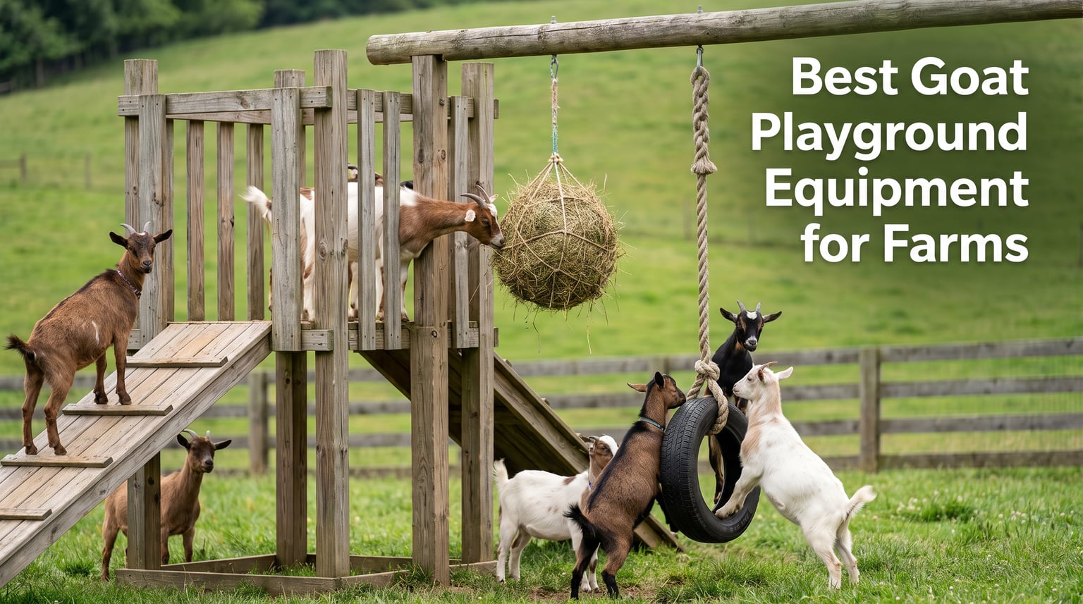 Best Goat Playground Equipment for Farms
