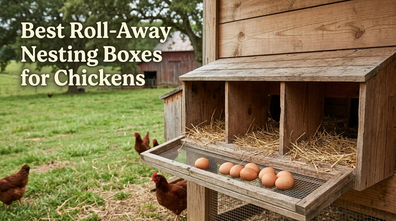 Best Roll-Away Nesting Boxes for Chickens