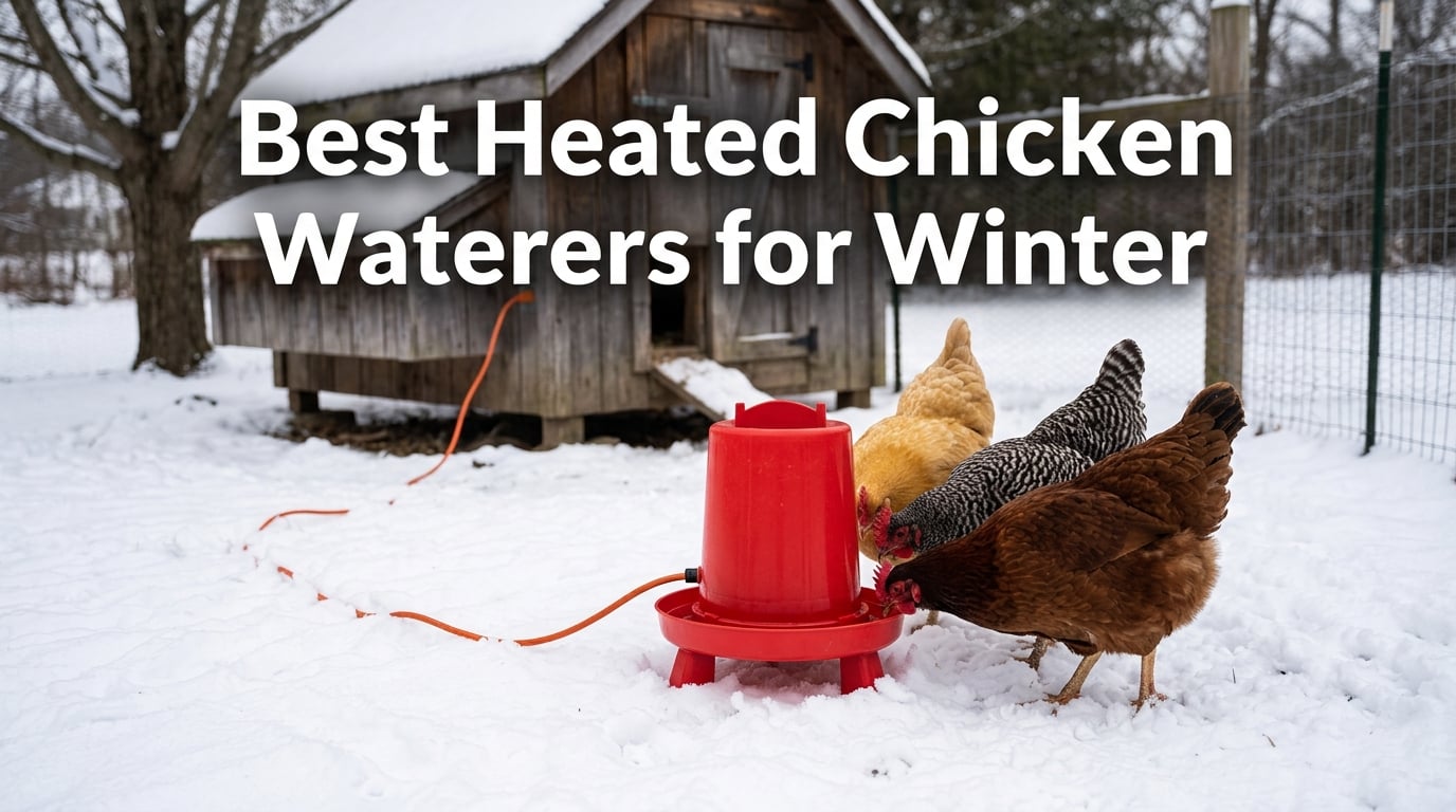 Best Heated Chicken Waterers for Winter