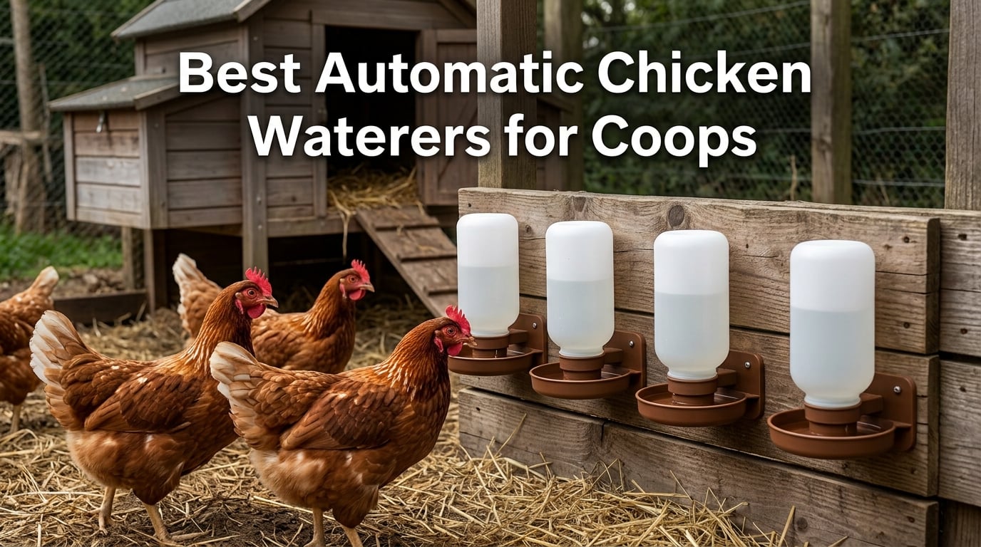 Best Automatic Chicken Waterers for Coops