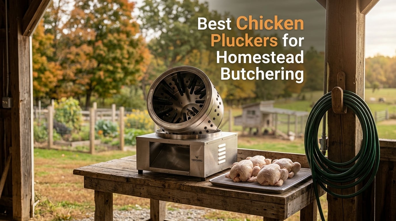 Best Chicken Pluckers for Homestead Butchering
