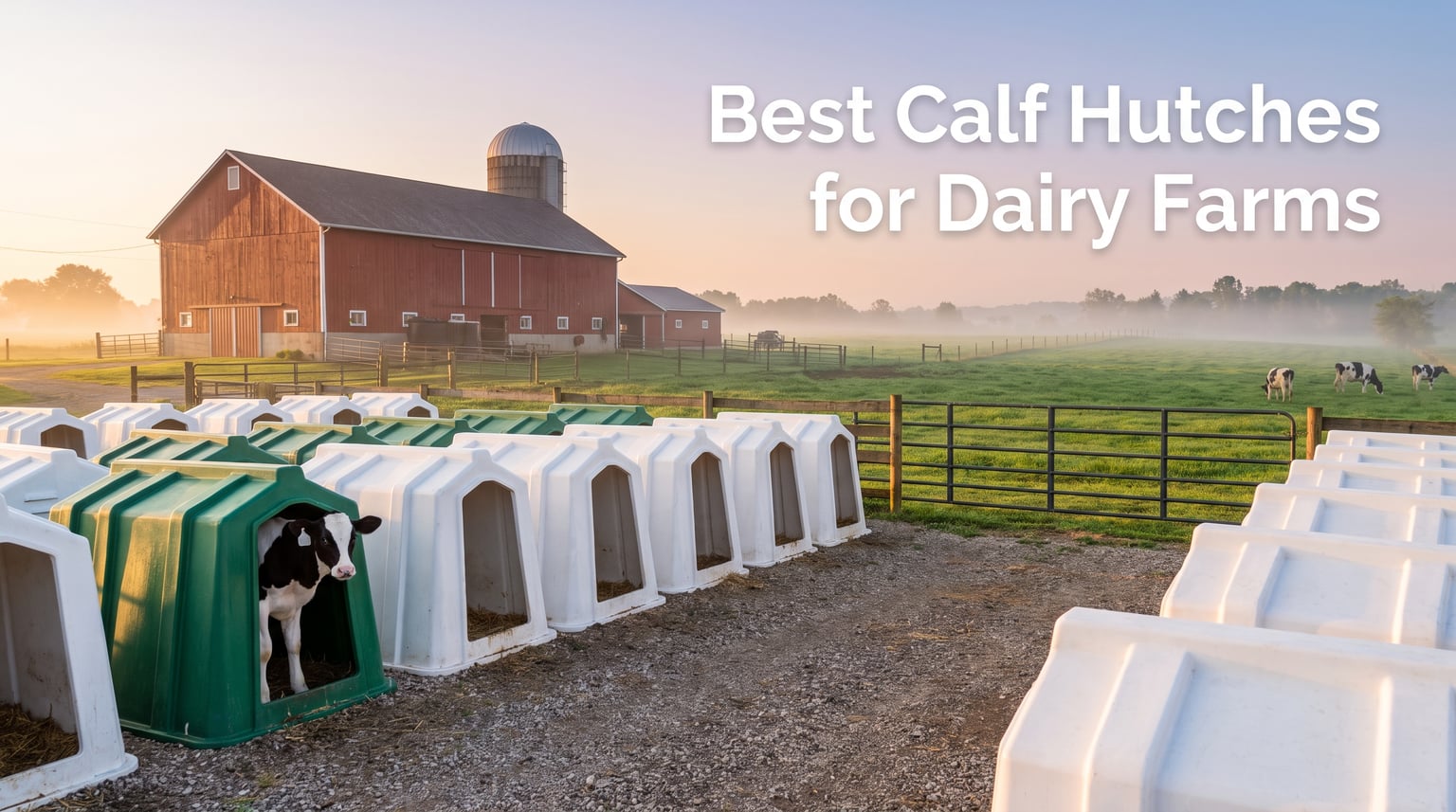 Best Calf Hutches for Dairy Farms