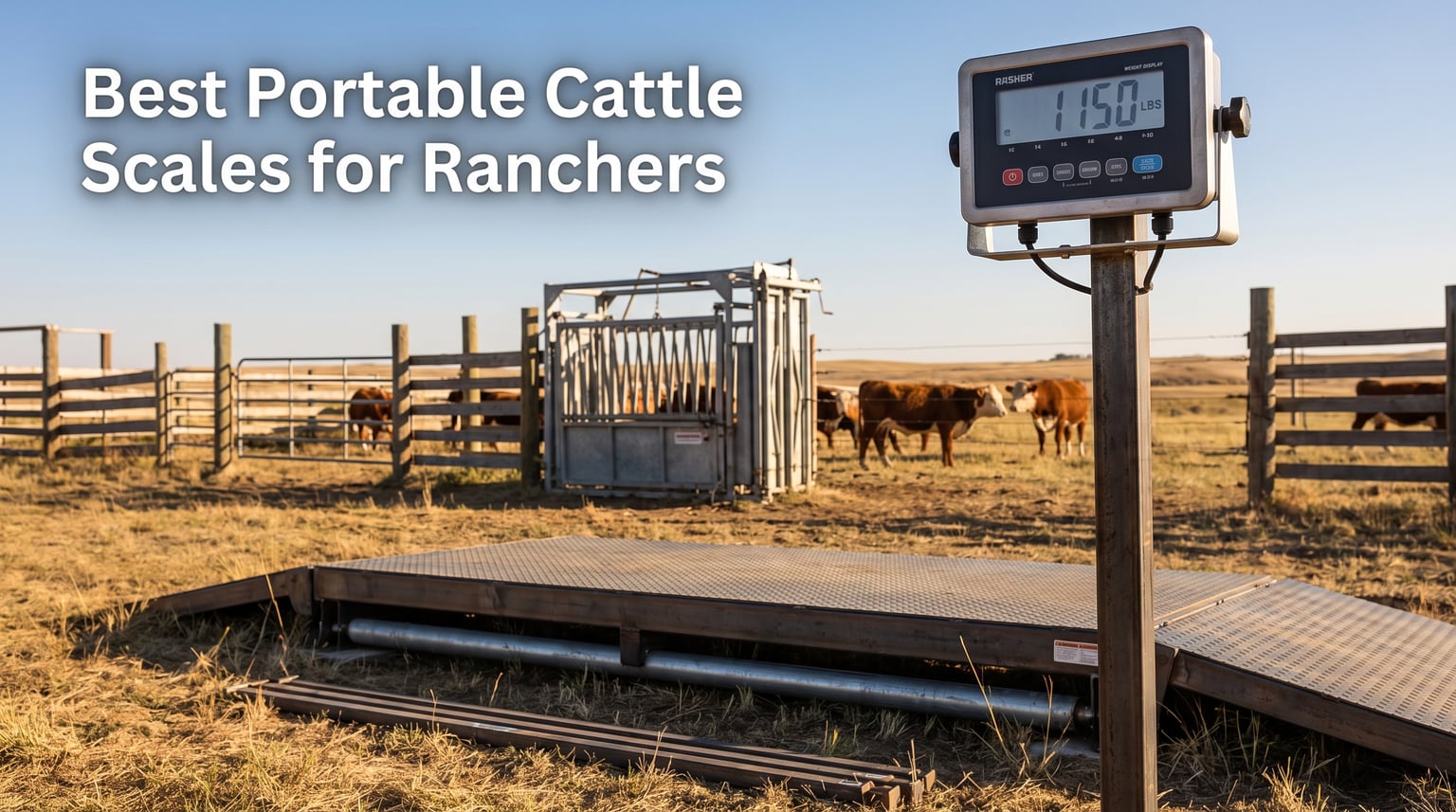 Best Portable Cattle Scales for Ranchers