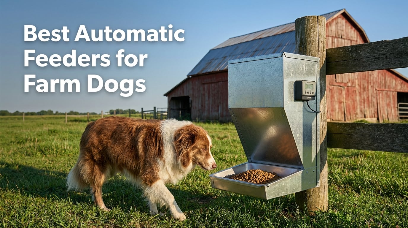 Best Automatic Feeders for Farm Dogs