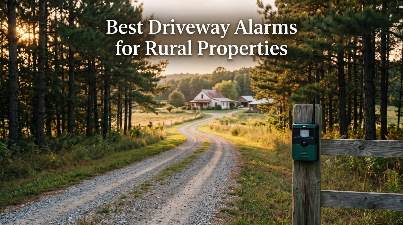 Best Driveway Alarms for Rural Properties