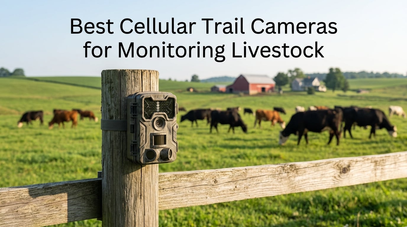 Best Cellular Trail Cameras for Monitoring Livestock