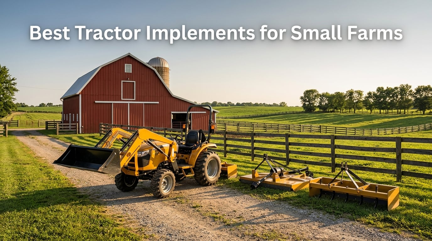 Best Tractor Implements for Small Farms