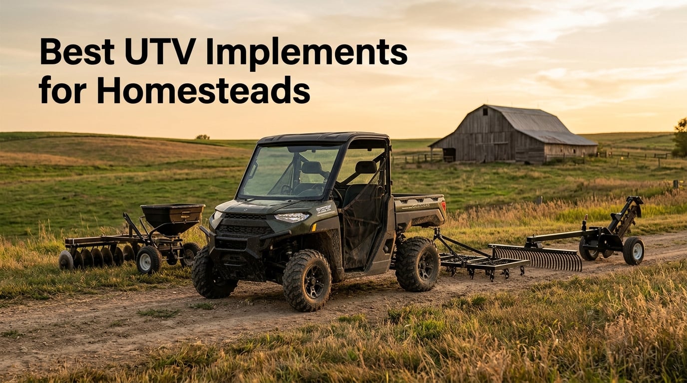 Best UTV Implements for Homesteads