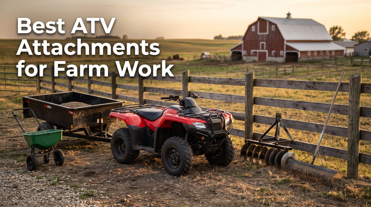 Best ATV Attachments for Farm Work