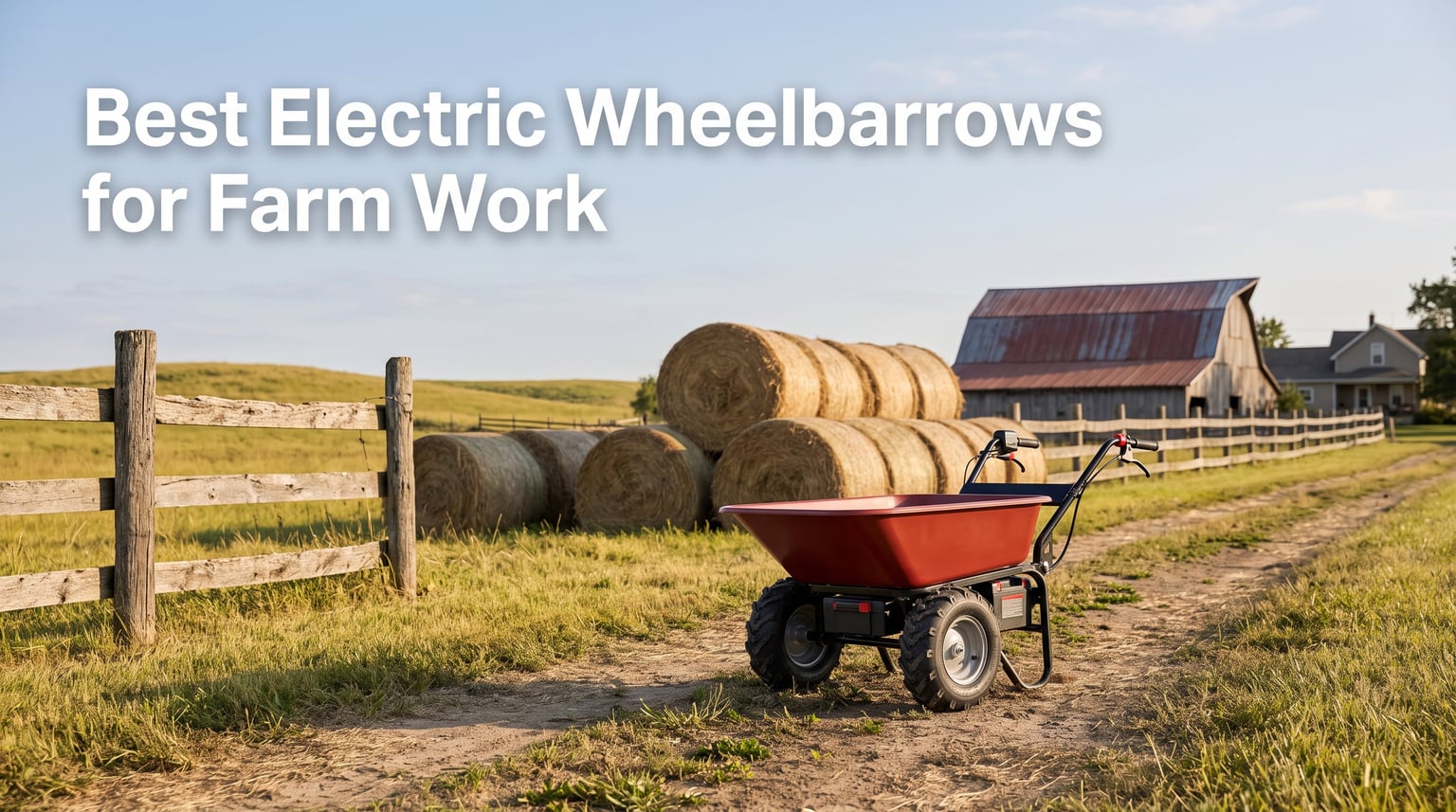Best Electric Wheelbarrows for Farm Work
