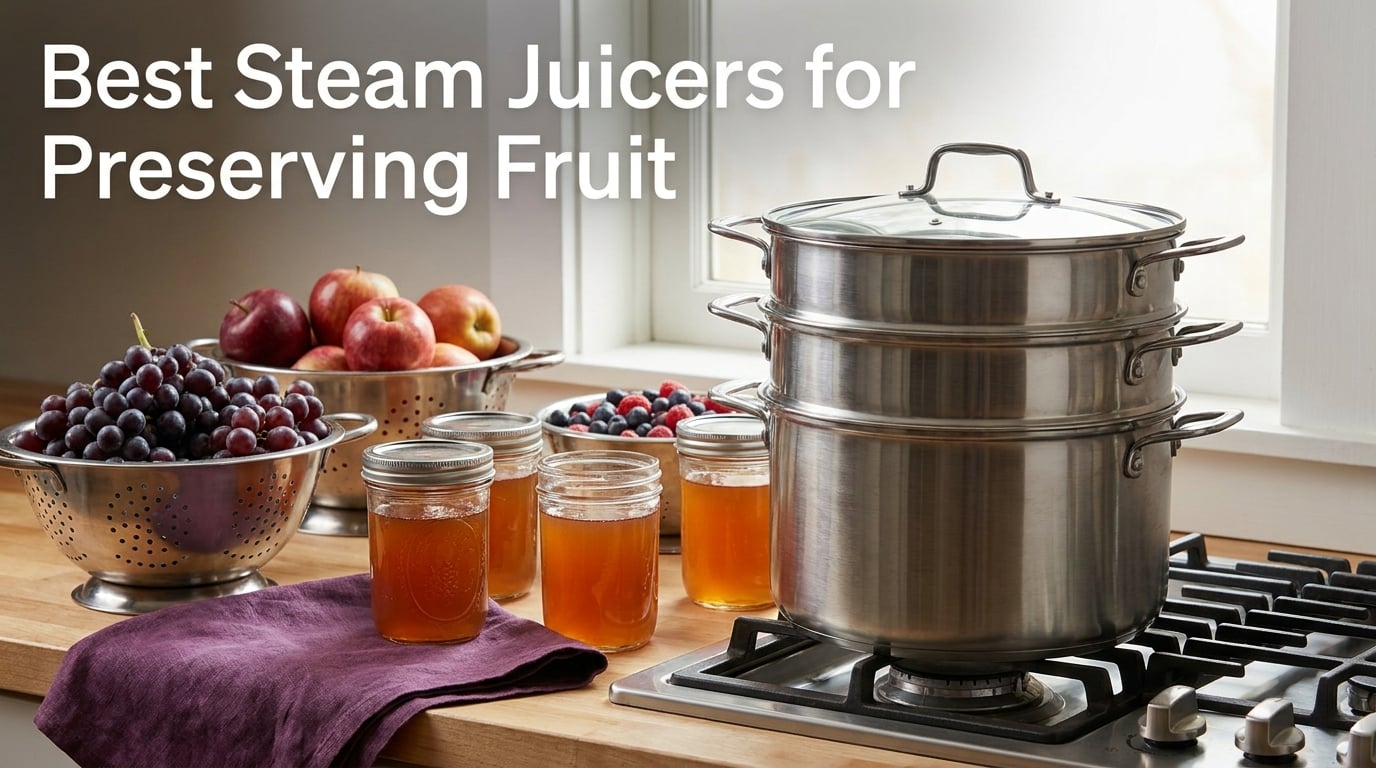 Best Steam Juicers for Preserving Fruit