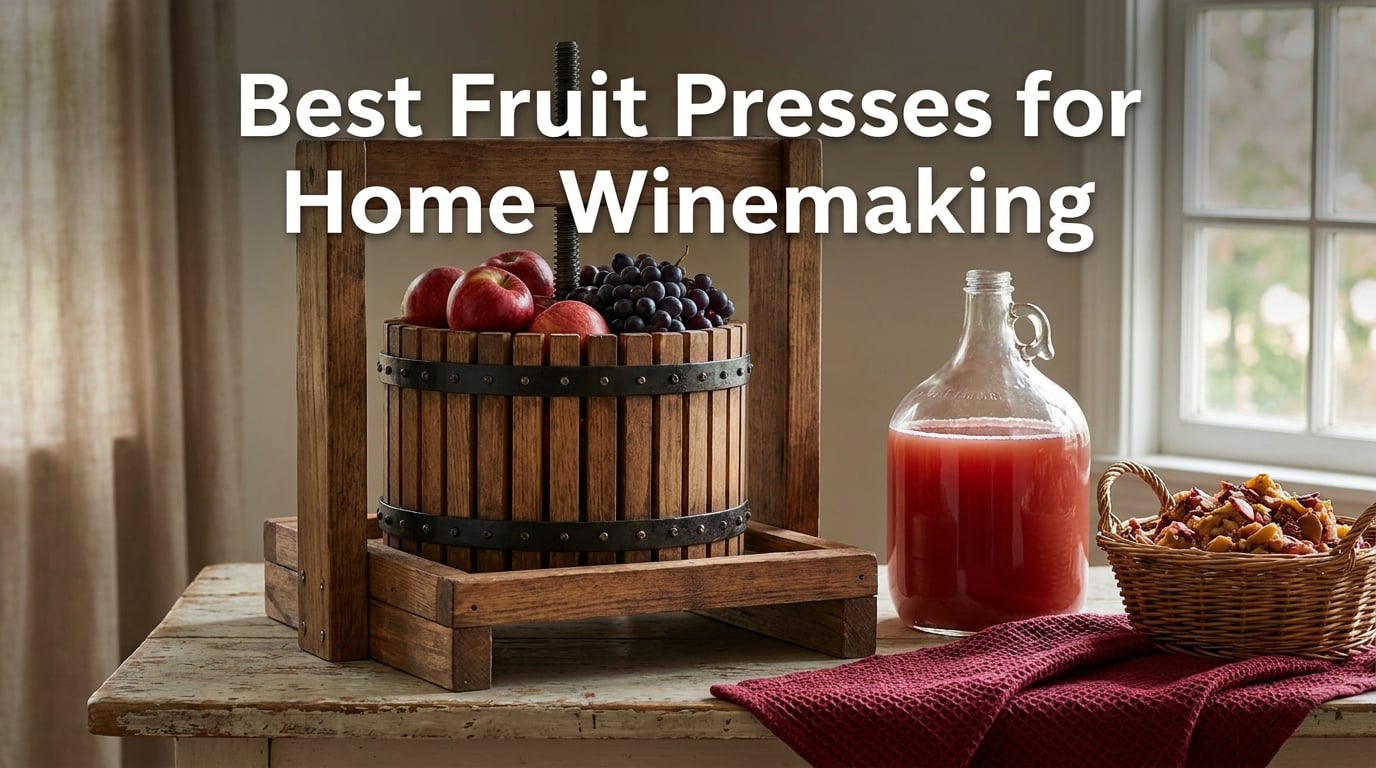 Best Fruit Presses for Home Winemaking