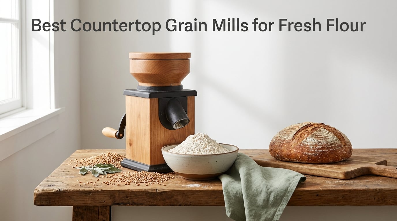 Best Countertop Grain Mills for Fresh Flour