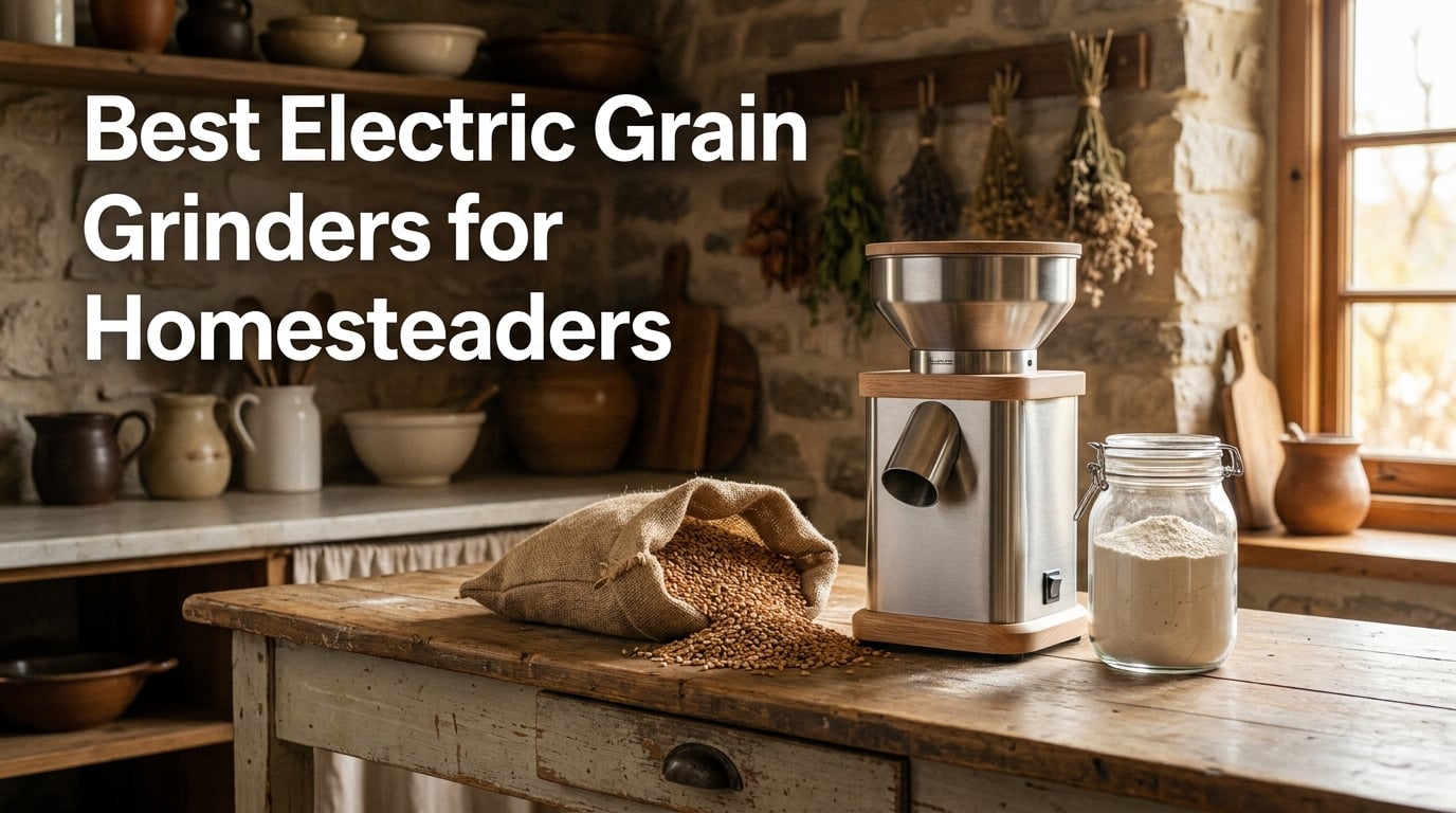 Best Electric Grain Grinders for Homesteaders