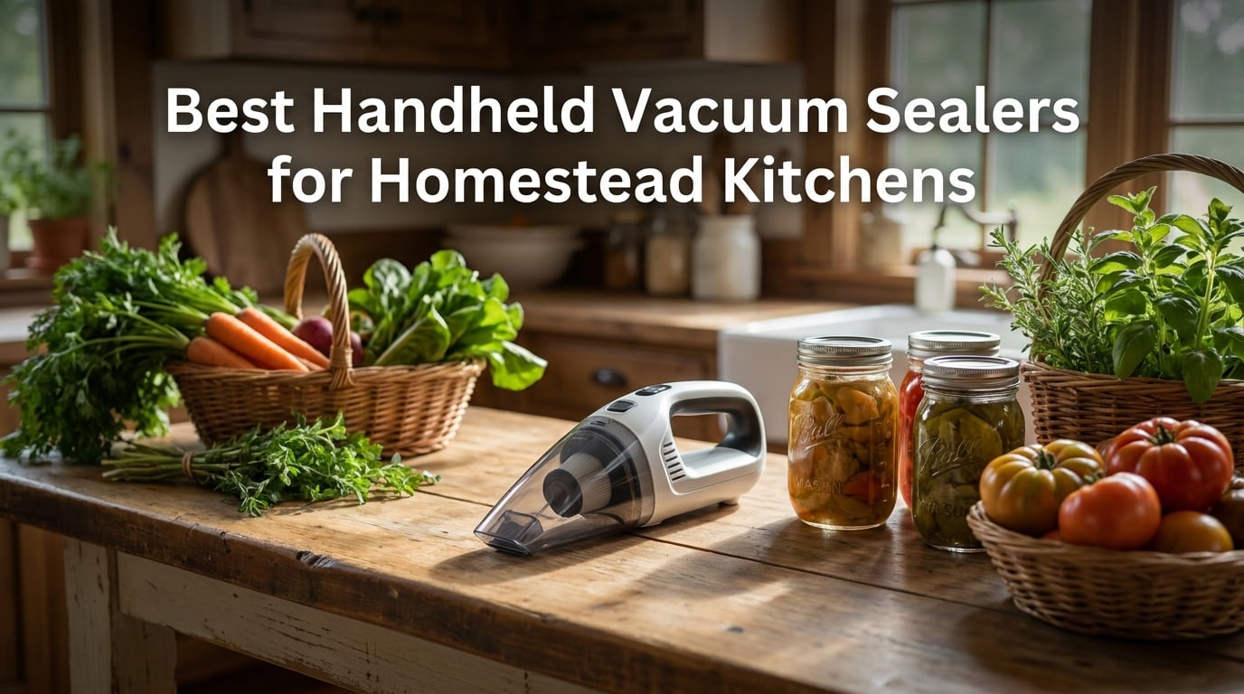 Best Handheld Vacuum Sealers for Homestead Kitchens