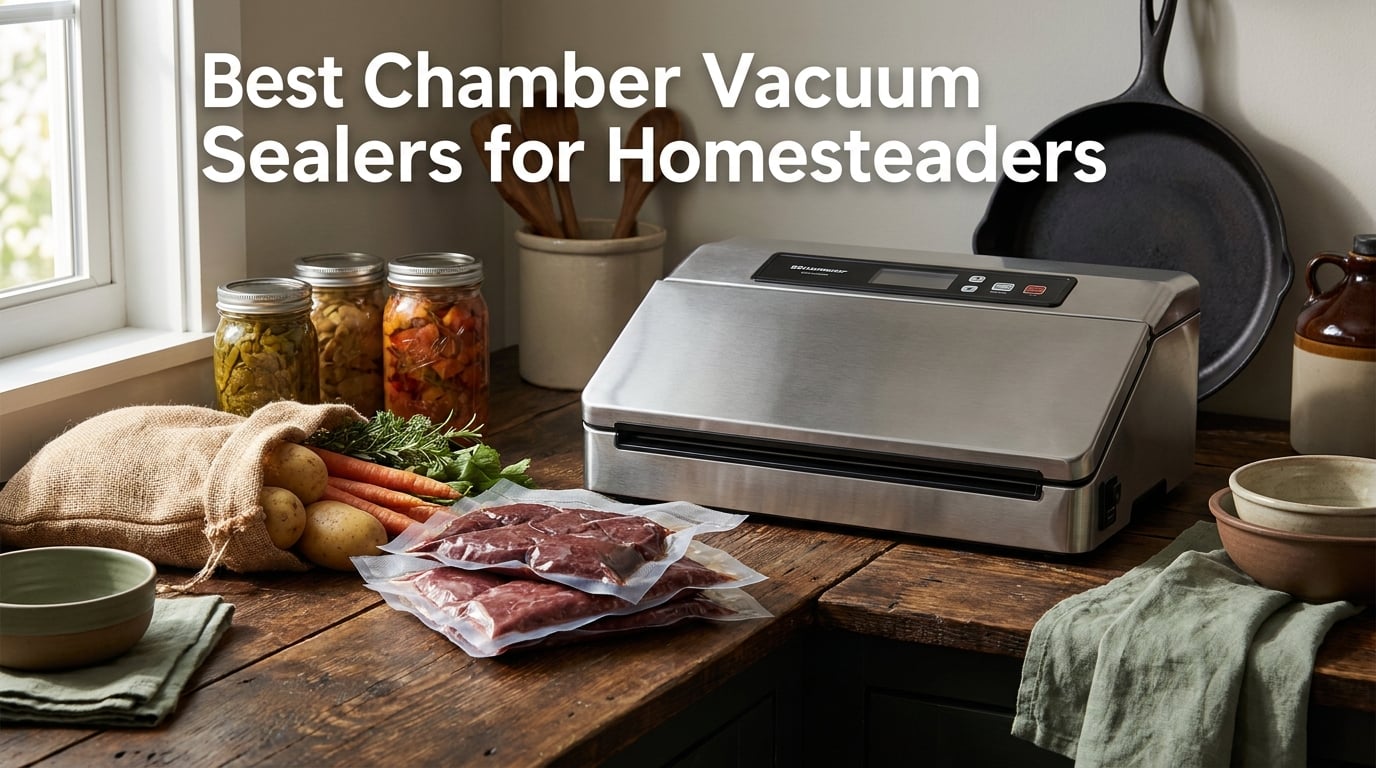 Best Chamber Vacuum Sealers for Homesteaders