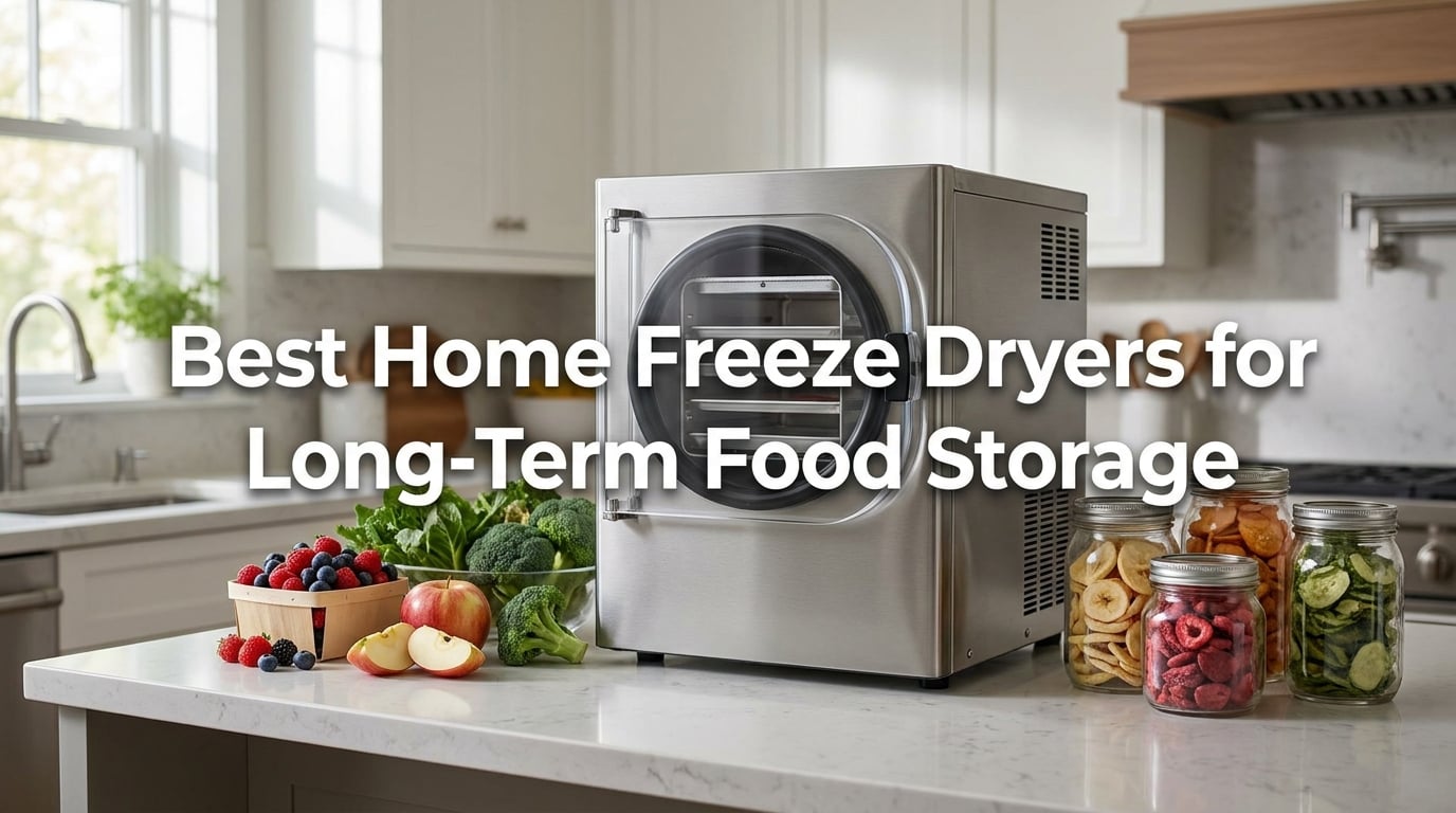 Best Home Freeze Dryers for Long-Term Food Storage