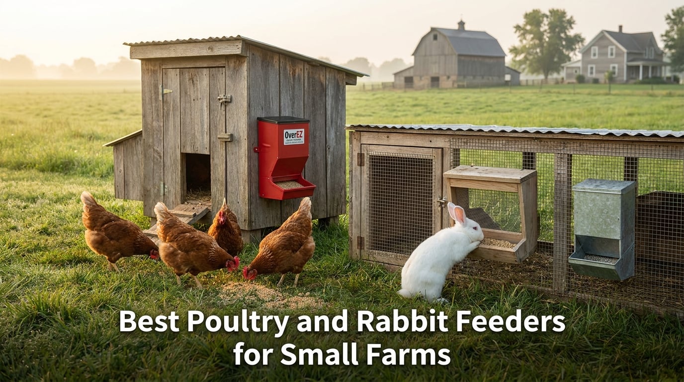 Best Poultry and Rabbit Feeders for Small Farms