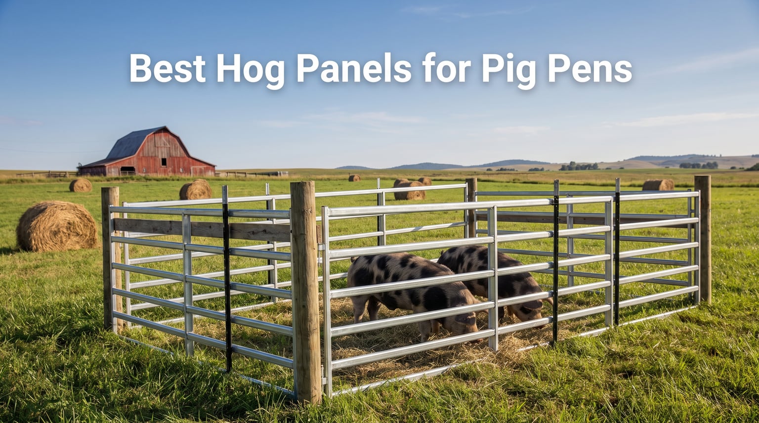 Best Hog Panels for Pig Pens