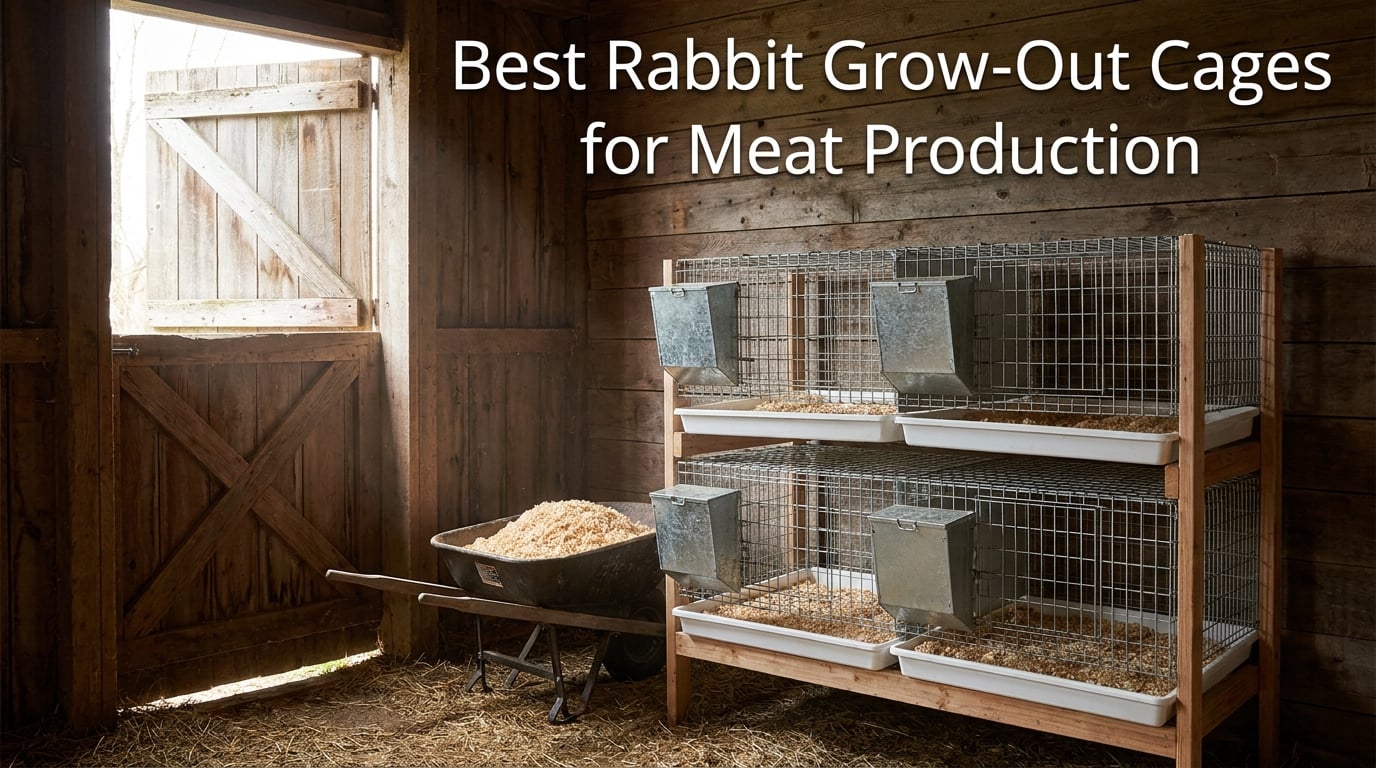 Best Rabbit Grow-Out Cages for Meat Production