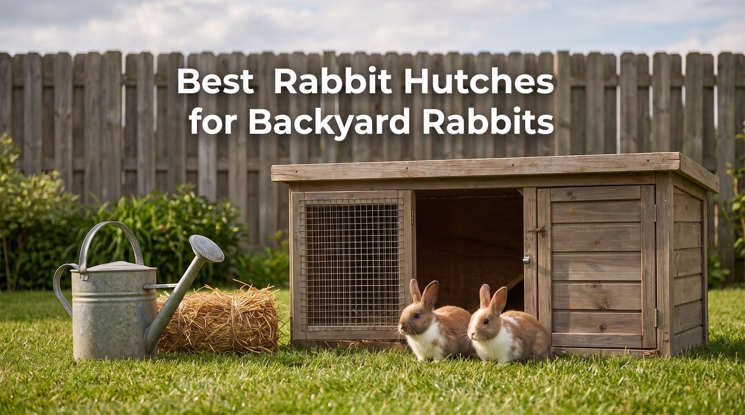 Best Rabbit Hutches for Backyard Rabbits