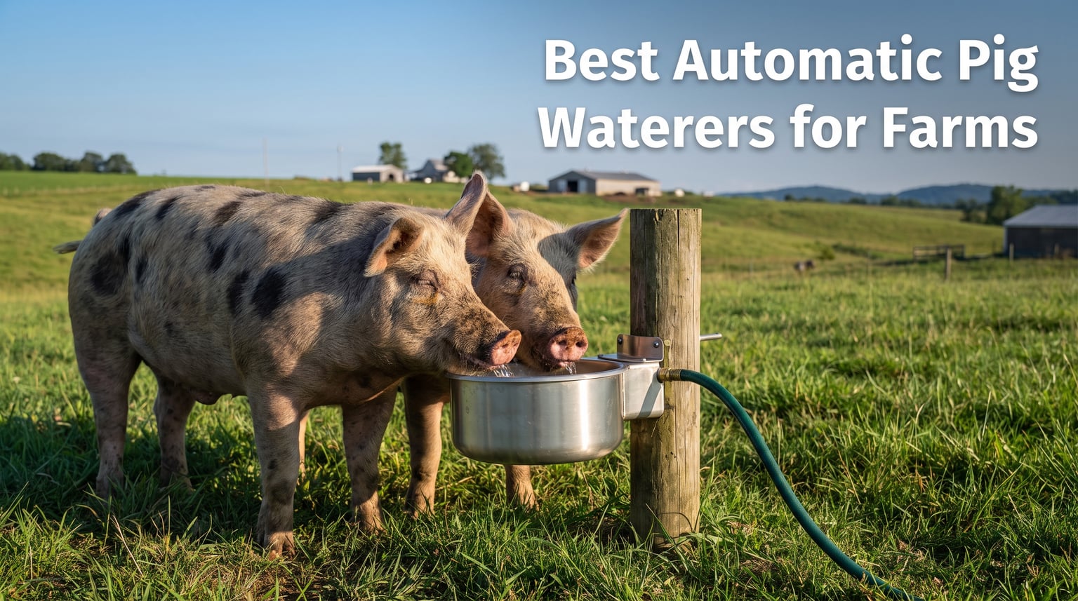 Best Automatic Pig Waterers for Farms