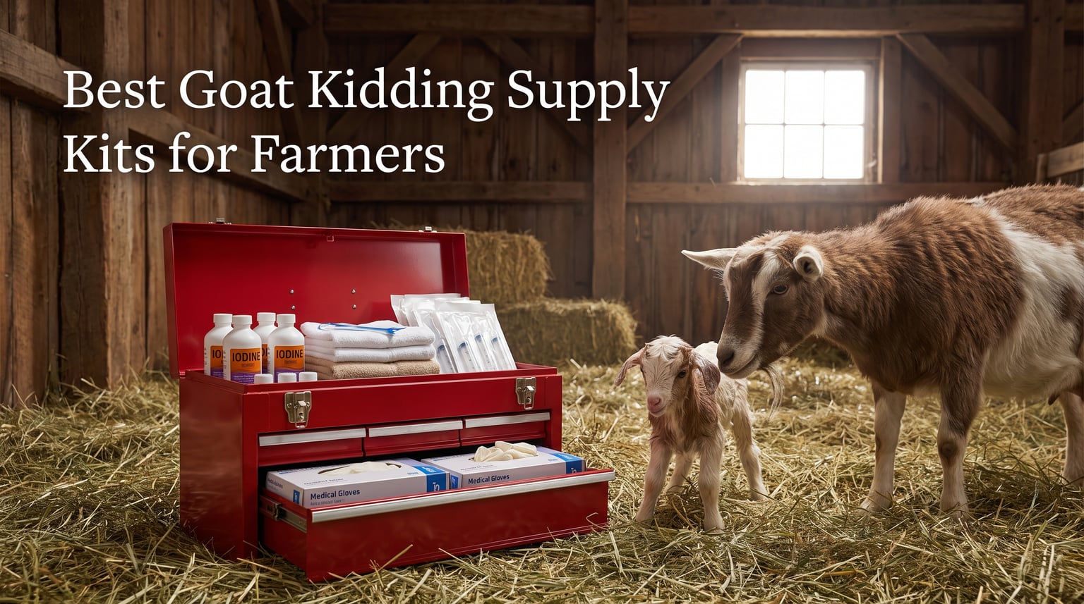 Best Goat Kidding Supply Kits for Farmers