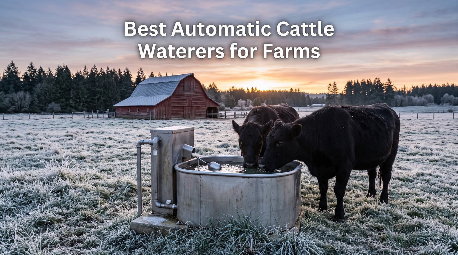 Best Automatic Cattle Waterers for Farms