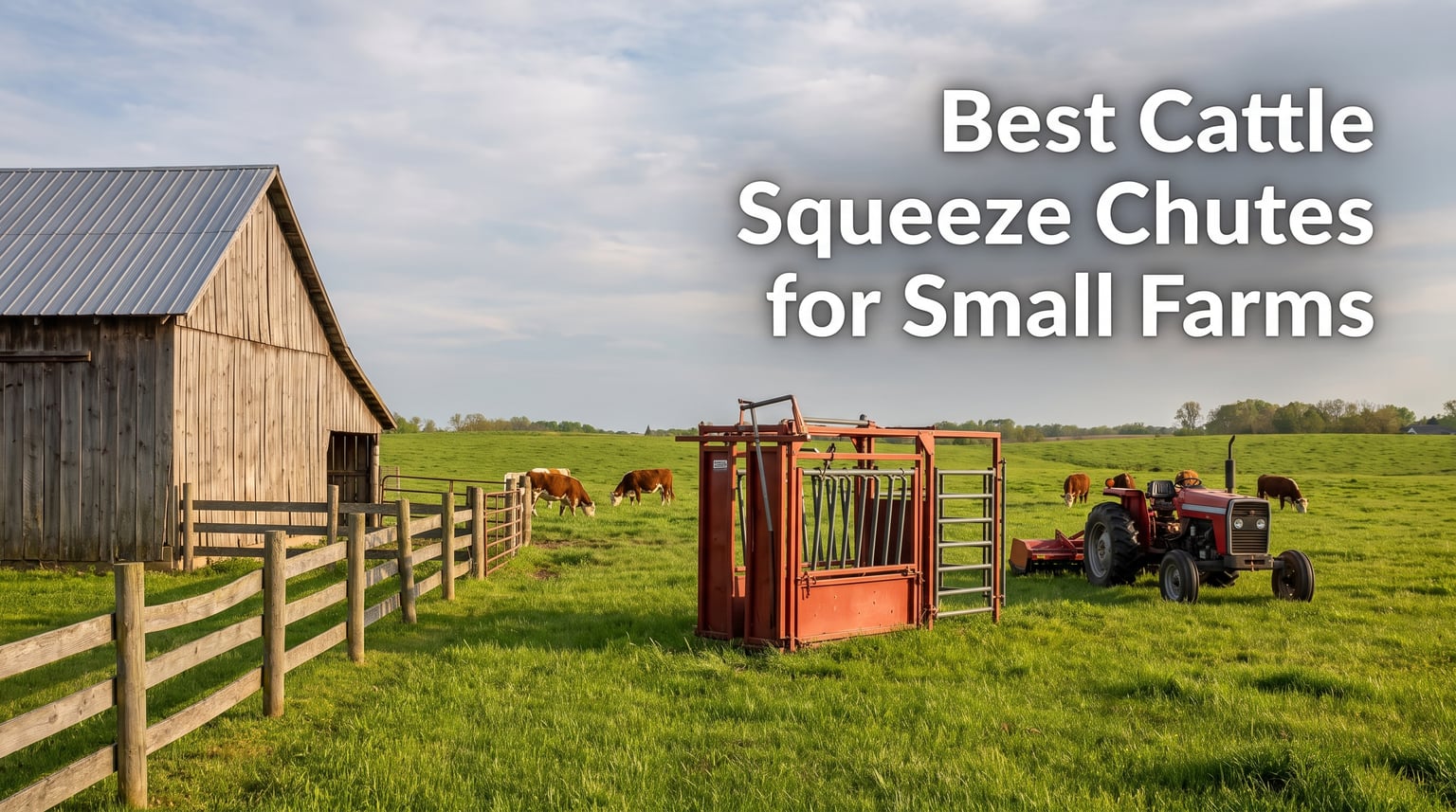 Best Cattle Squeeze Chutes for Small Farms