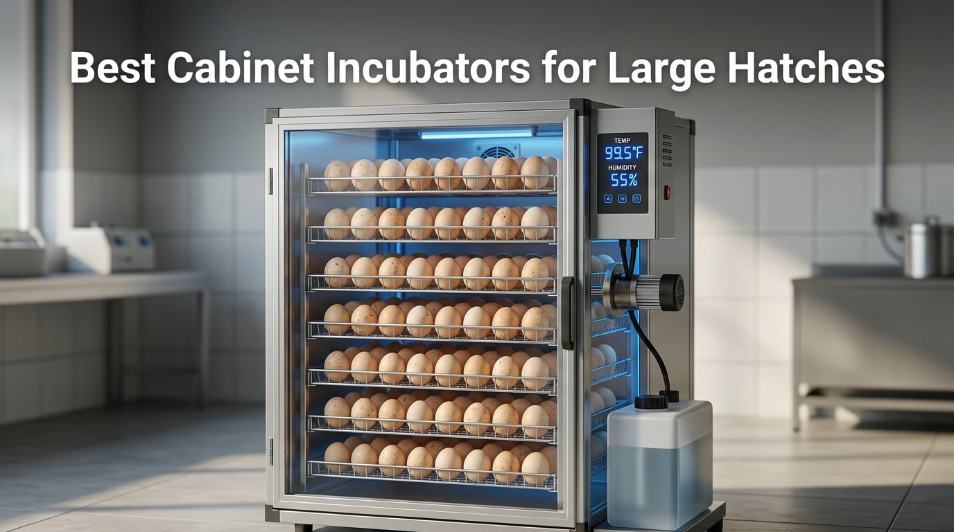 Best Cabinet Incubators for Large Hatches