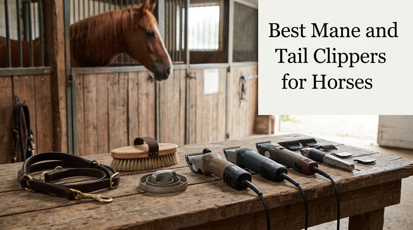 Best Mane and Tail Clippers for Horses