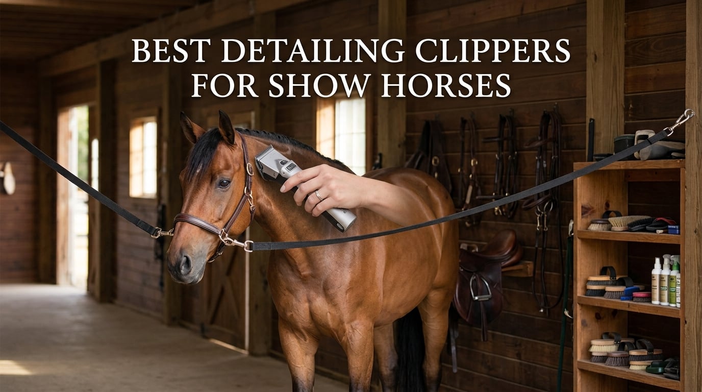 Best Detailing Clippers for Show Horses