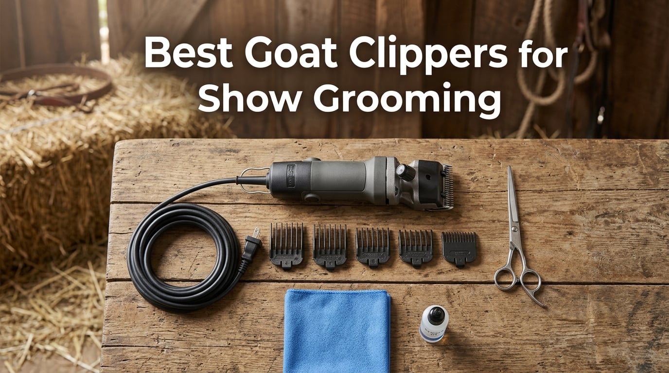 Best Goat Clippers for Show Grooming