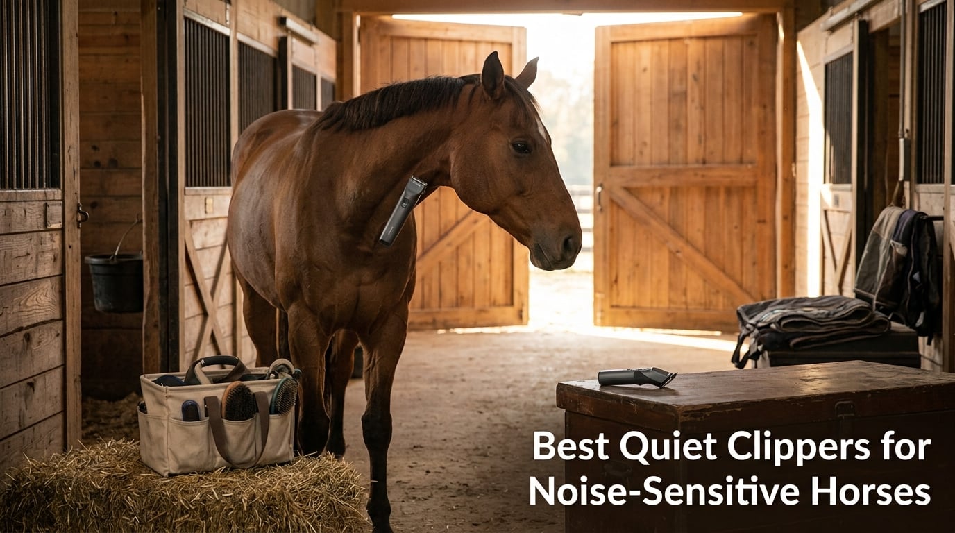 Best Quiet Clippers for Noise-Sensitive Horses