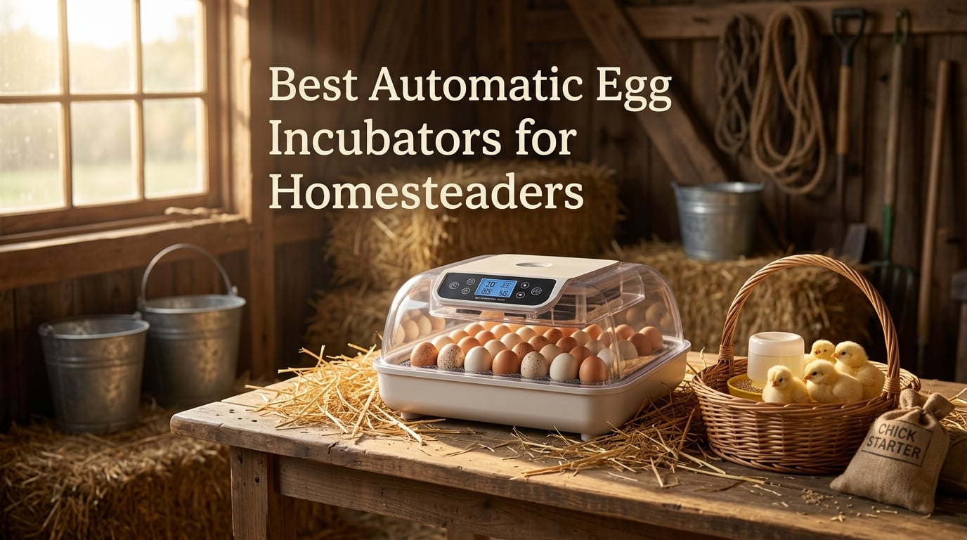 Best Automatic Egg Incubators for Homesteaders