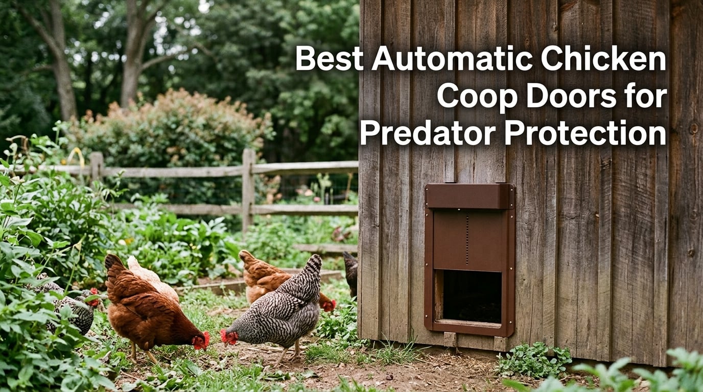 Best Automatic Chicken Coop Doors for Predator Protection