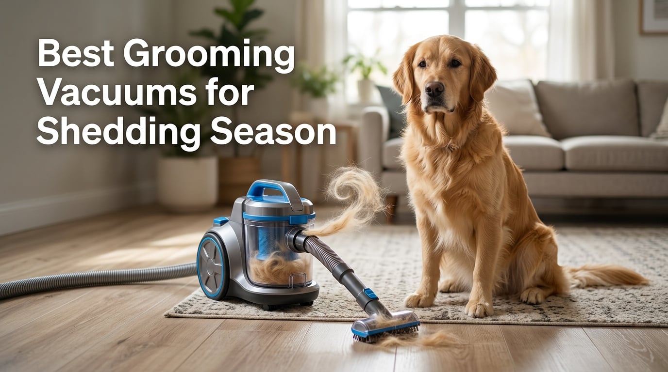Best Grooming Vacuums for Shedding Season