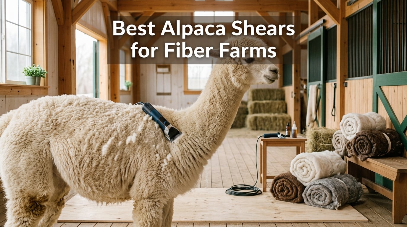 Best Alpaca Shears for Fiber Farms