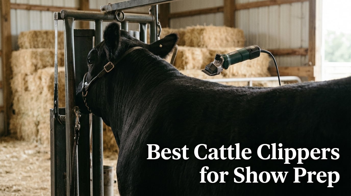 Best Cattle Clippers for Show Prep