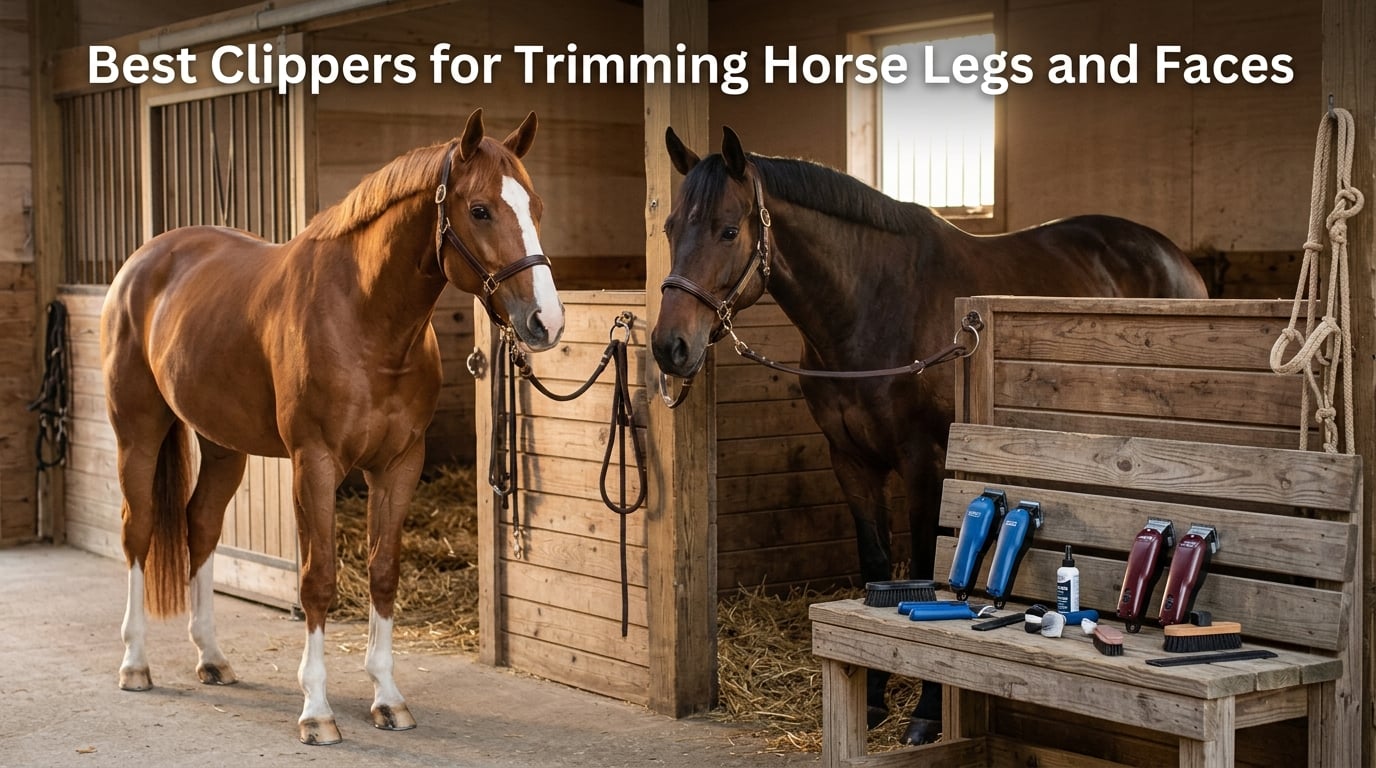 Best Clippers for Trimming Horse Legs and Faces